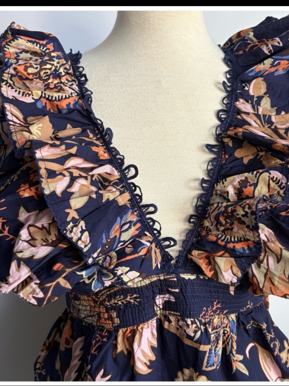 NWT Anthropologie Sleeveless Ruffled A-Line
Mini Dress, M - Picture 9 of 15